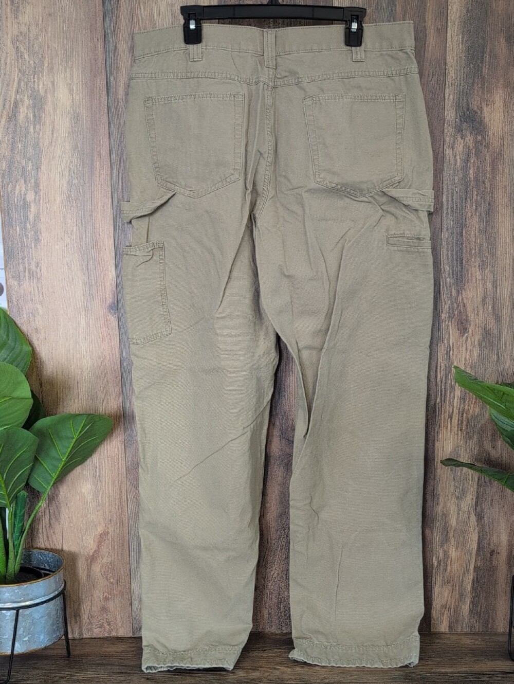 Amazon Essentials Men's Tan Work Cargo Pants 36x34      679A